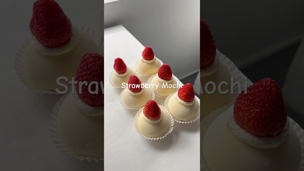 Strawberry Mochi #shorts