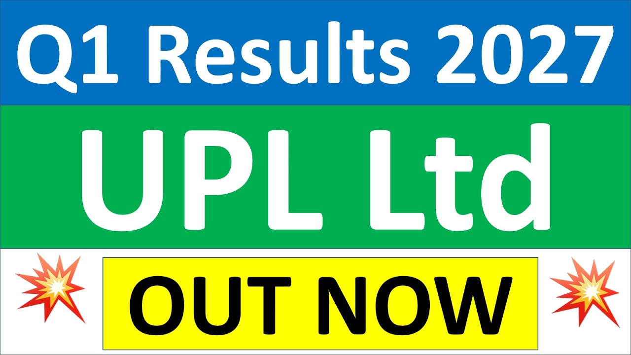 UPL q1 results 2027 | UPL results today | UPL Share News | UPL Share latest news today