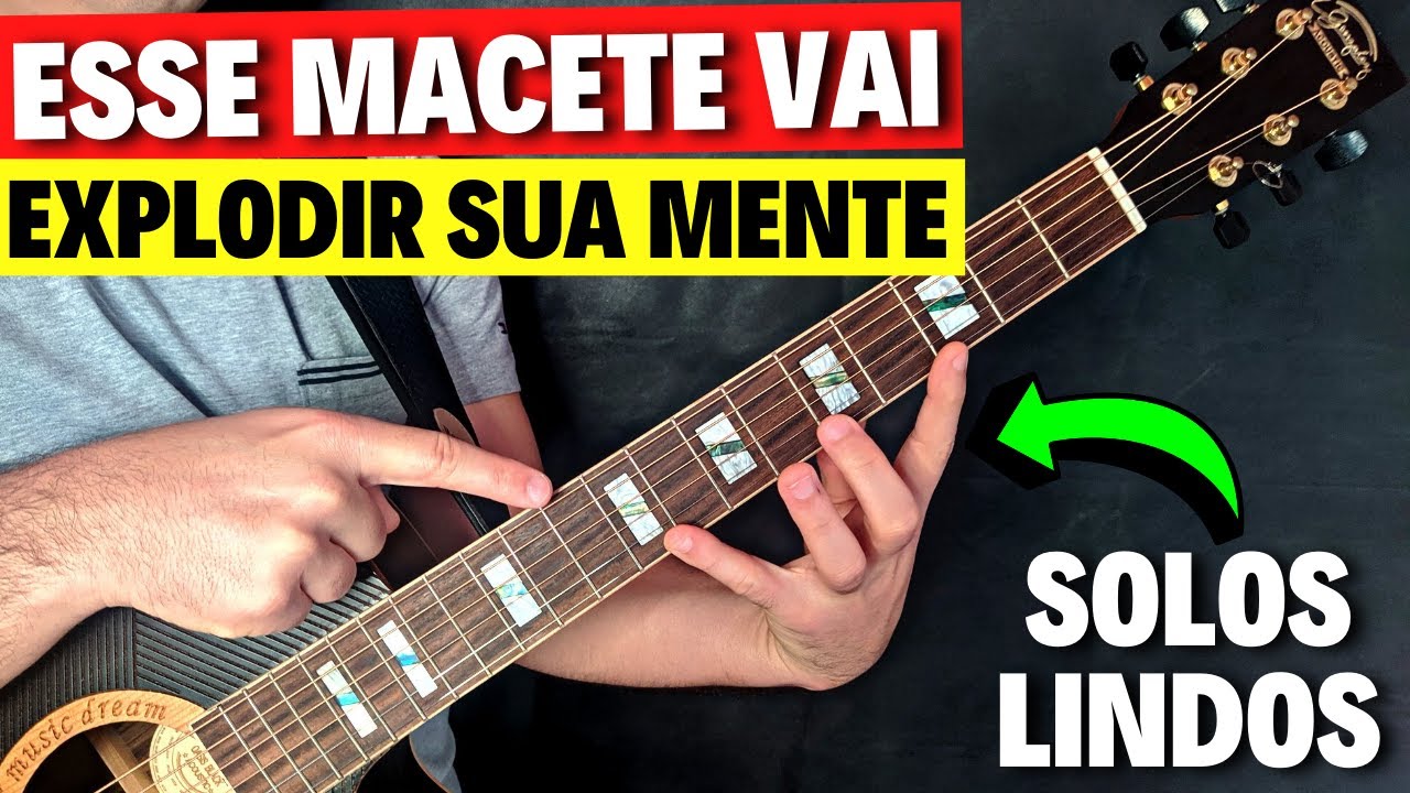 Como usar a ESCALA MENOR para solar no violão - A forma MAIS FÁCIL de APLICAR em solos