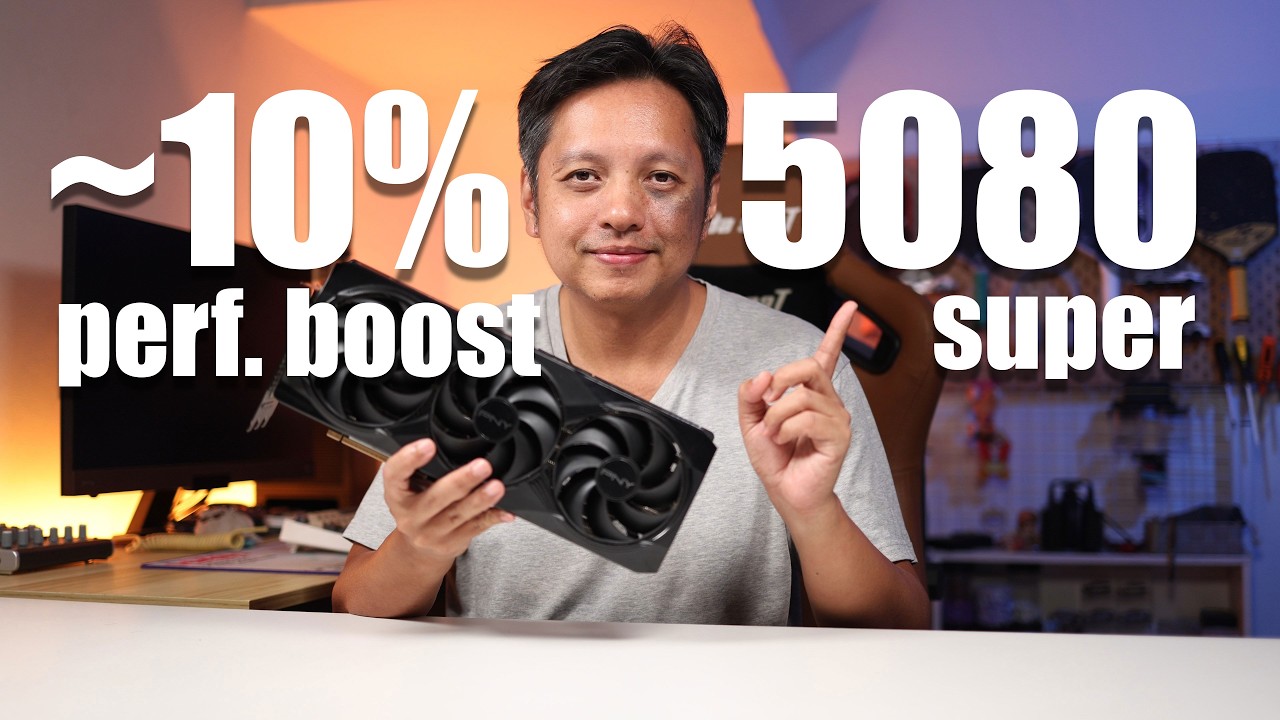 RTX 5080 Super Performance with RTX 5080 overclock! You don't need to wait for it