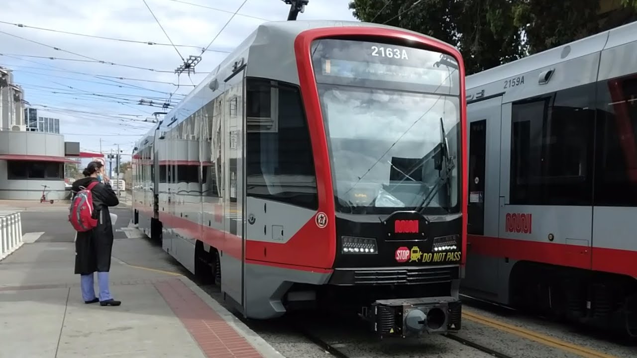 SF Muni 2024 Siemens S200 LRV4 #2163 on Route N Judah