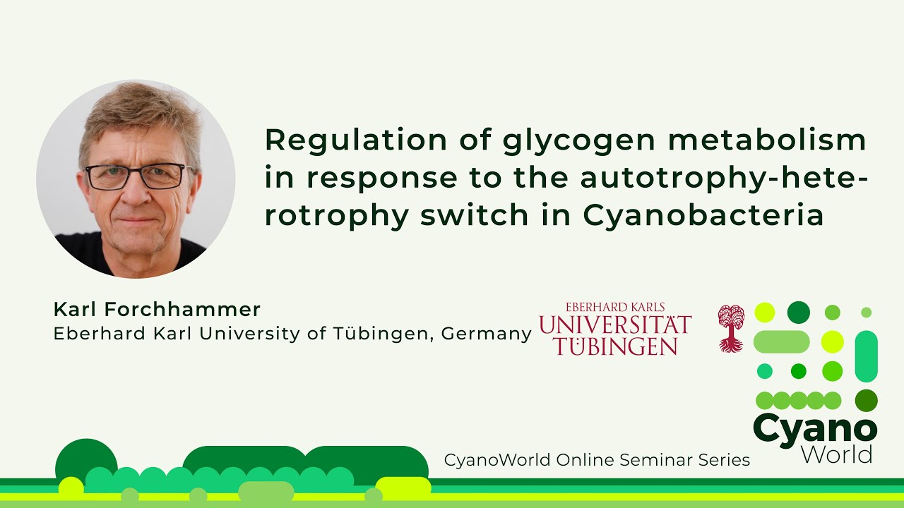 Karl Forchhammer | Regulating glycogen metabolism in response to the autotrophy-heterotrophy switch