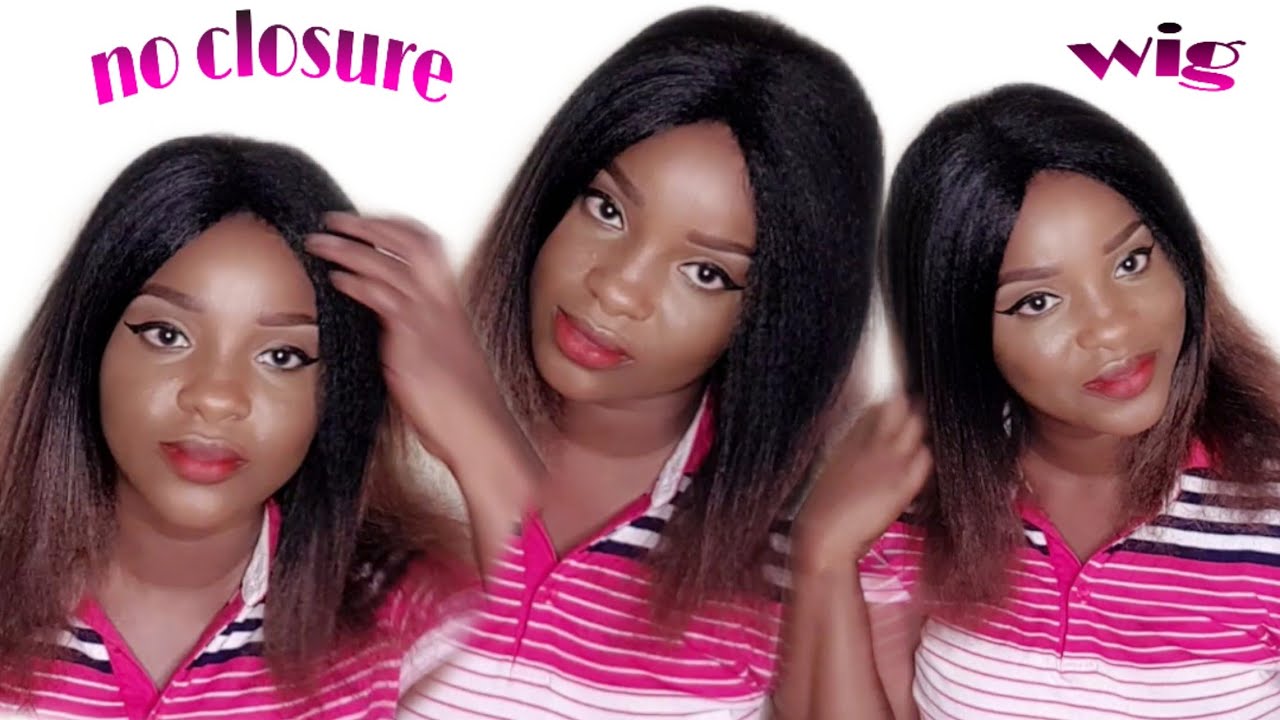 COMMENT FAIRE UNE PERRUQUE TOUTE FERMÉE AVEC UNE RAIE DE MILIEU 😊(sans closure)