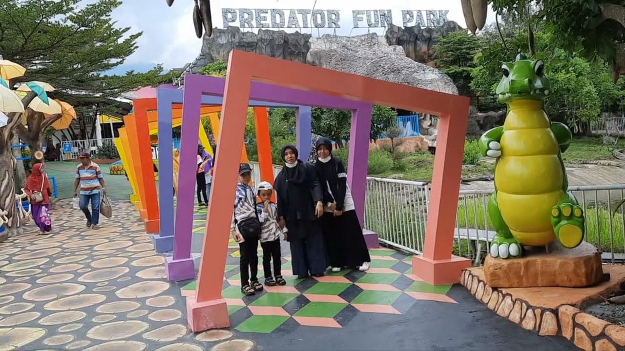 Predator Fun Park, Batu, Malang. Seru dan Tegang