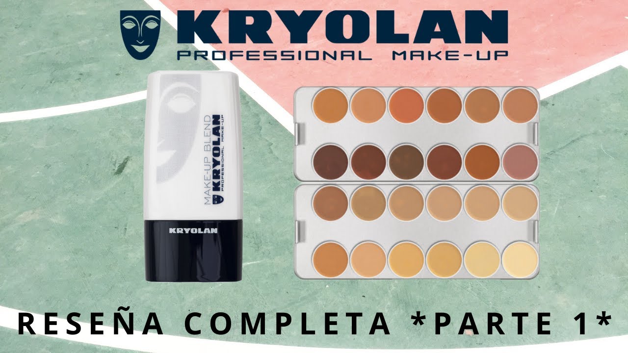 PARTE 1: Reseña COMPLETA de toda la LÍNEA de KRYOLAN! Primers, Correctores, Bases, SWATCHES y MÁS!!!