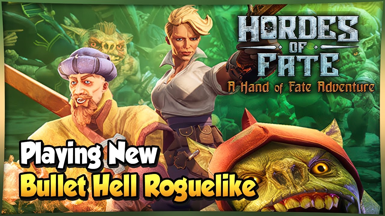 Hordes of Fate: A Hand of Fate Adventure - New Bullet-Hell Action Roguelike (Gameplay)