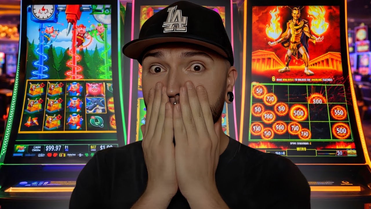 Slots I've Never Played Before! Including The New Crappy Huff N Puff