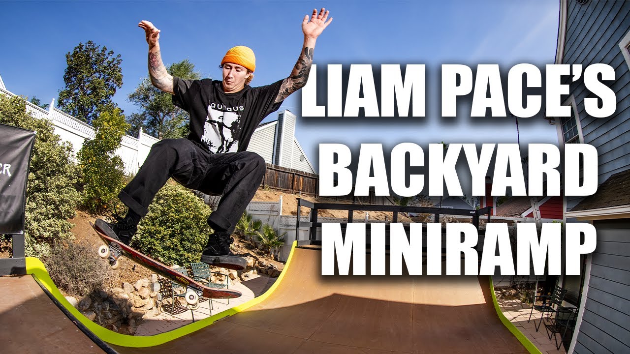 Liam Pace's Backyard Miniramp