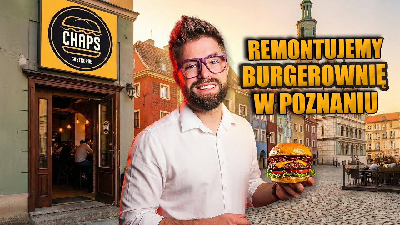 Szybki remont lokalu w POZNANIU i niebawem otwieramy kolejną burgerownię.