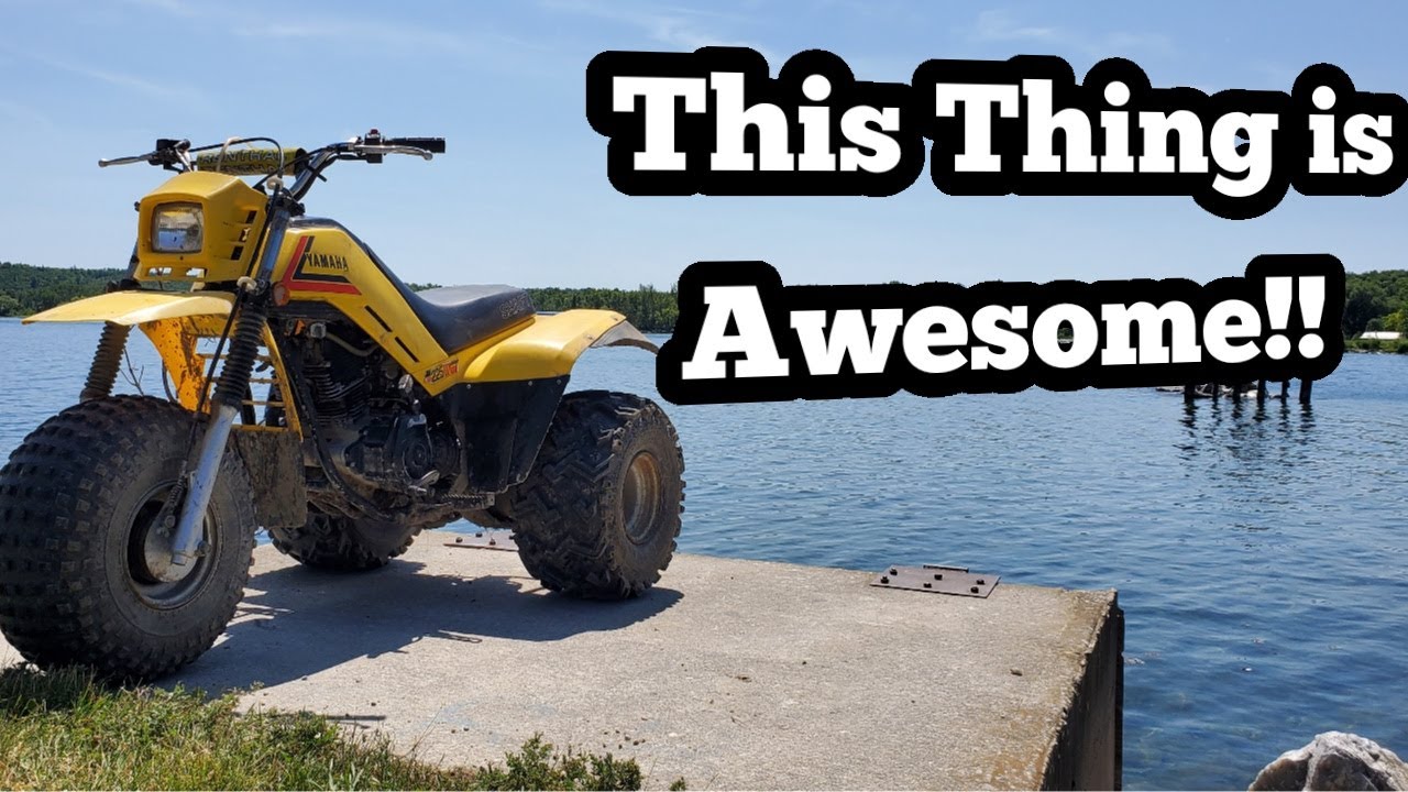 Keeping the 80s alive!!! Picked Up A New Yamaha 3 Wheeler Off Marketplace - 1983 Yamaha 225DX Trike