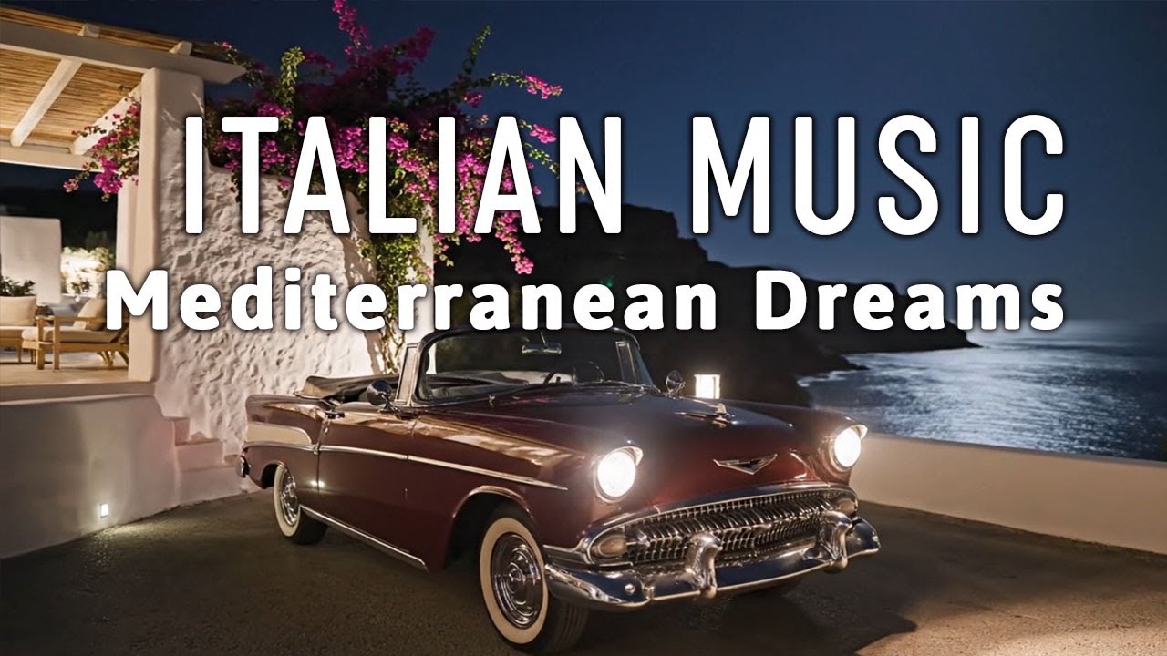 🎶 Italian Vibes & Mediterranean Music 🎶 2+ Hours Scenic Amalfi Coast & Lake Como Relaxation 4K