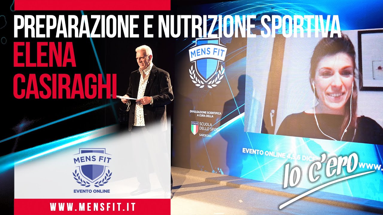 Elena Casiraghi al Mens Fit | Preparazione e nutrizione sportiva