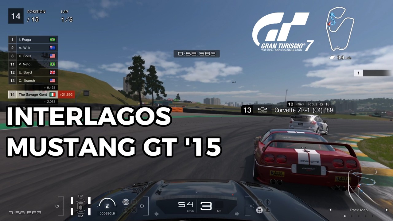 GT7 - Interlagos - Mustang GT '15 - Gran Turismo