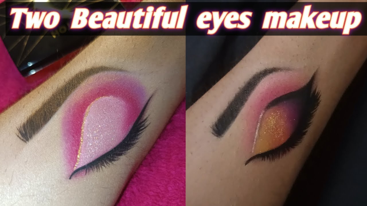 Bridal Two eye makeup 😍 Step By Step Full Tutorial 💖