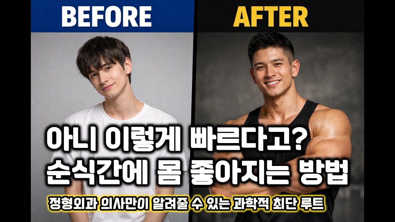 우리도 연예인들처럼 순식간에 몸이 좋아질 수 있을까? [정형외과 전문의]