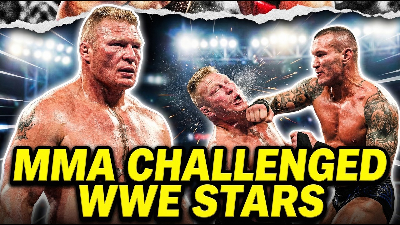 MMA Fighters Challenged WWE Stars And Instantly Regretted It
