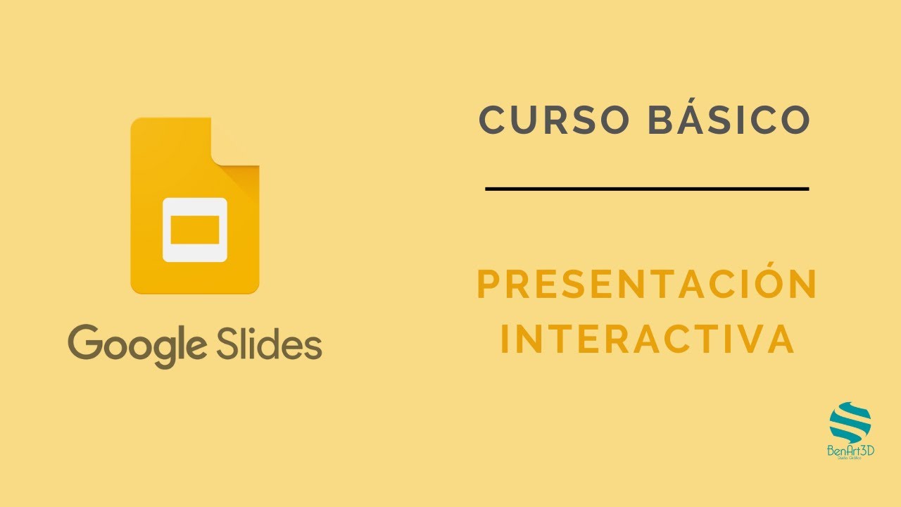 Curso Google Slides. 👇🏻🖲️ Presentaciones Interactivas