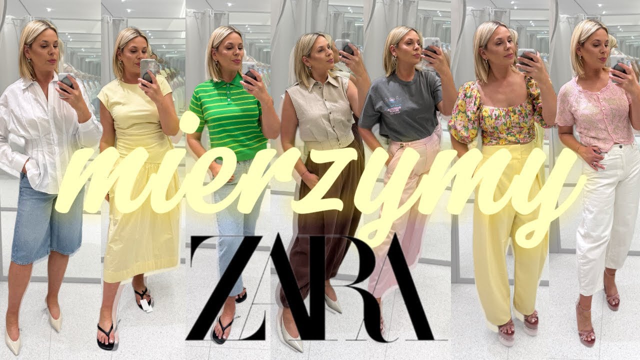 Mierzymy ZARA WIOSNA/LATO 🌸Najmodniejsze spodnie, za mała sp&oacute;dnica i moc kolor&oacute;w! 😅