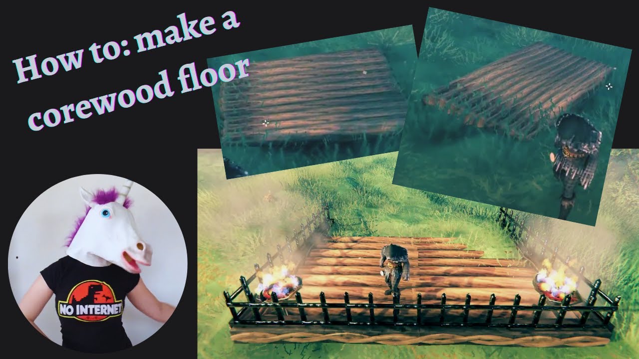 Valheim Buildheim - How to make a core wood floors