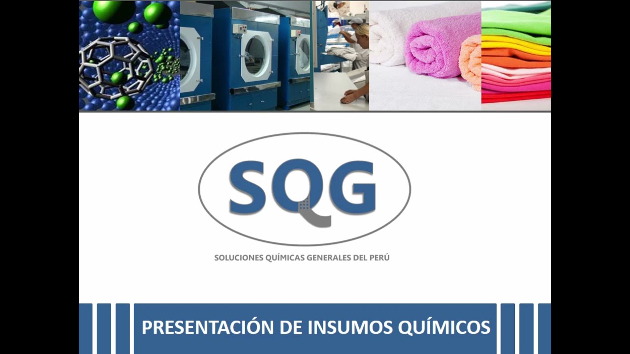 CAPACITACION DE PRODUCTOS SQG - LAVANDERIA HOSPITALARIA