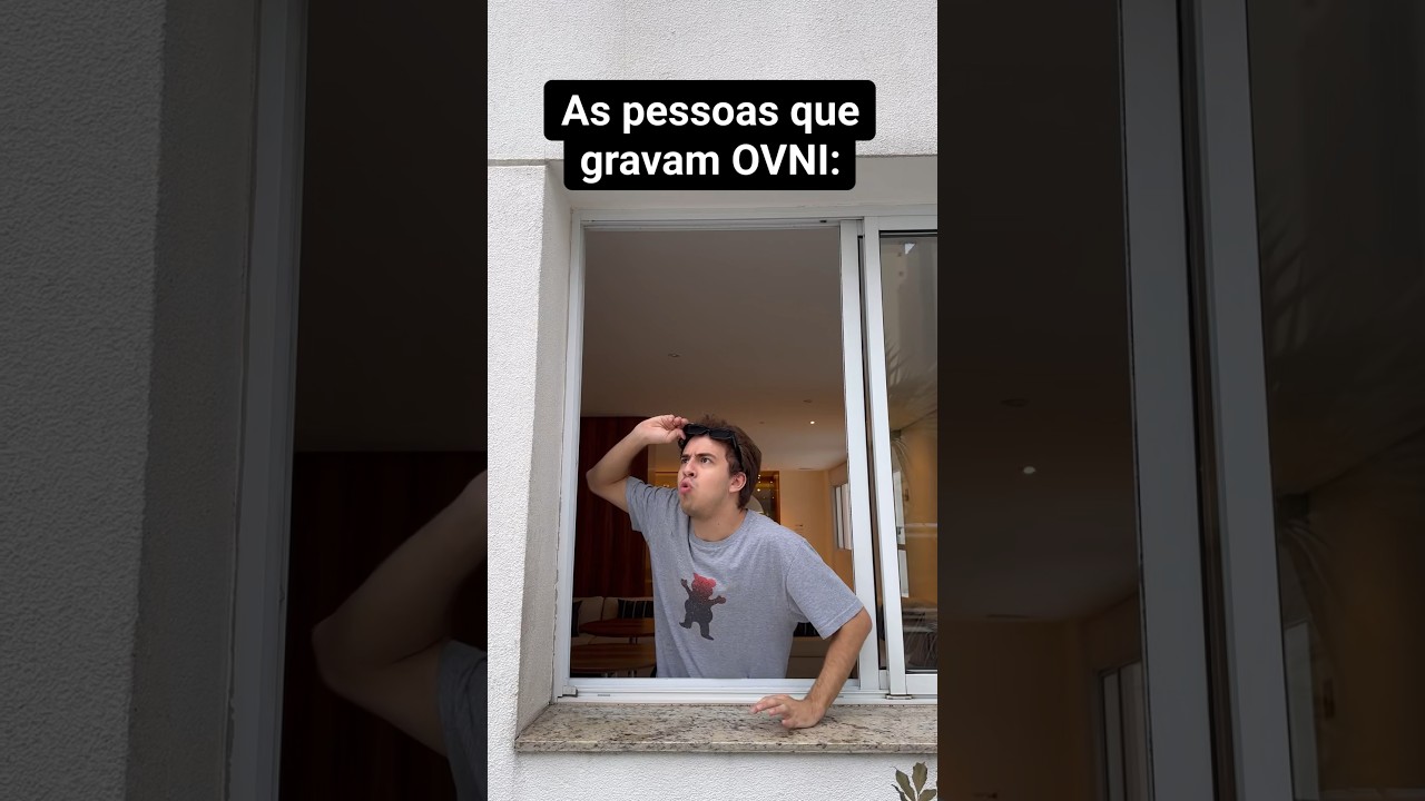 AS PESSOAS QUE GRAVAM OVNI: (NAVE ESPACIAL DE ALIEN&Iacute;GENA)