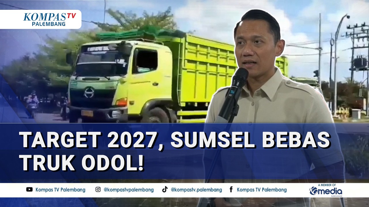 Menuju Zero ODOL 2027, Strategi Tegas AHY Amankan Infrastruktur Sumsel