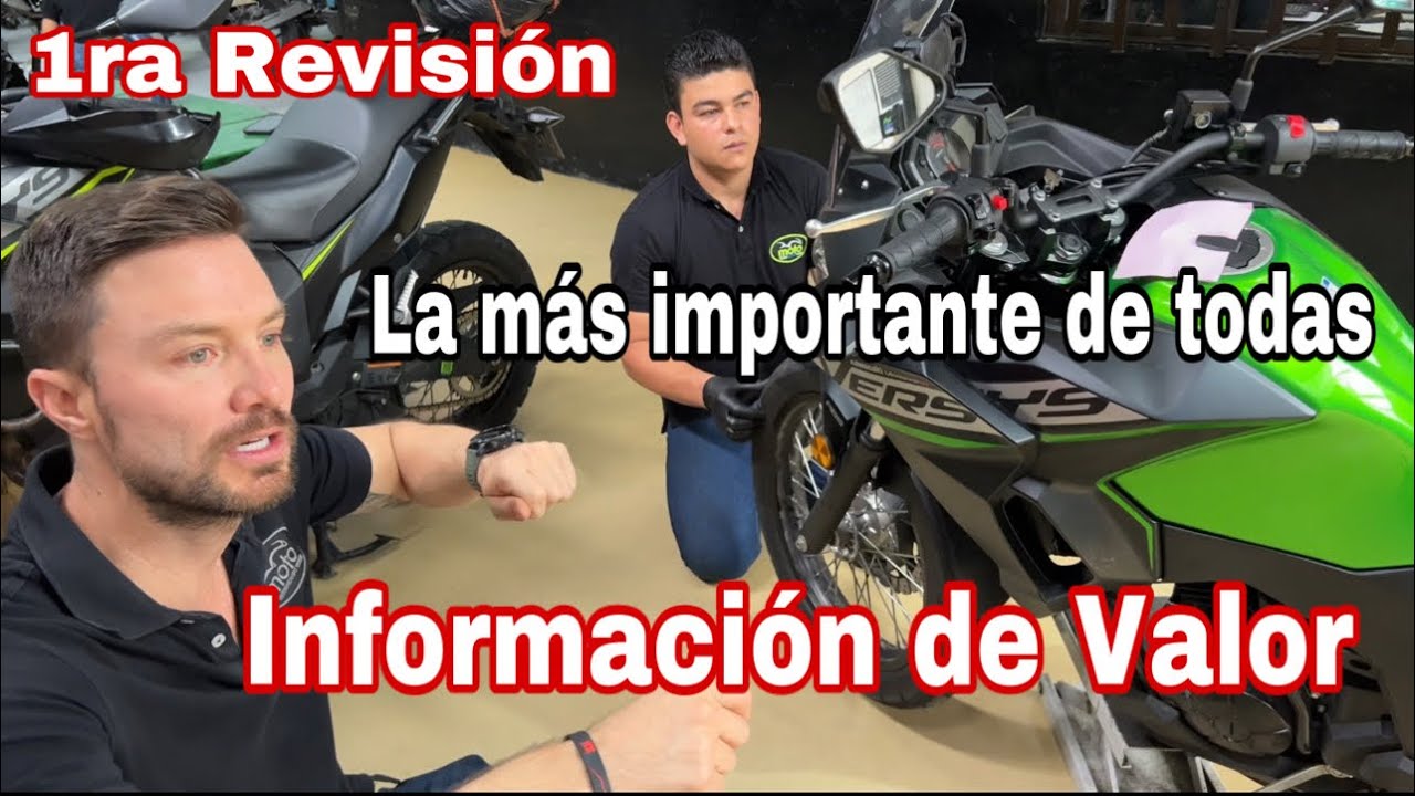 PRIMERA REVISIÓN DE KILOMETRAJE / LA MÁS IMPORTANTE KAWASAKI VERSYS 300
