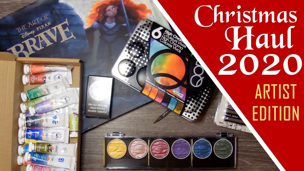 What I got for Christmas 2020 - Artist Edition