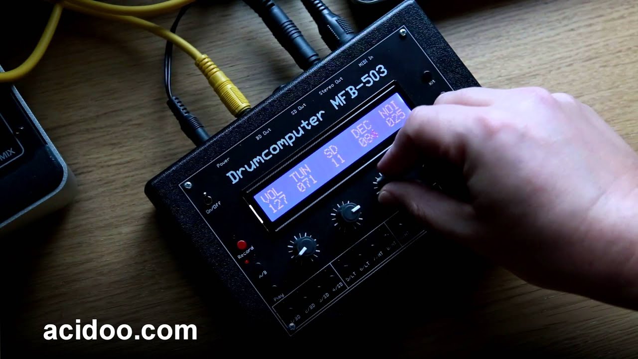 MFB-503 Drumcomputer Sound Demo
