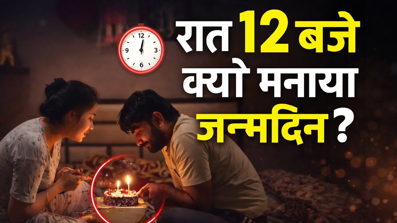 रात 12 बजे क्यों मनाया जन्मदिन? 💜 |Midnight Surprise 🎂#BirthdayVlog#MidnightSurprise#HusbandBirthday