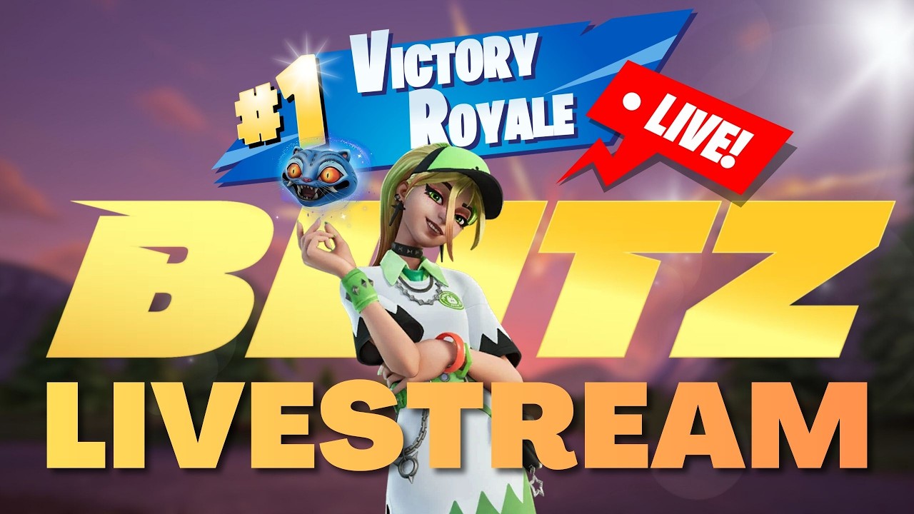 LIVE PUSHING FOR CROWNS⭐ Open Lobbies in Fortnite Blitz