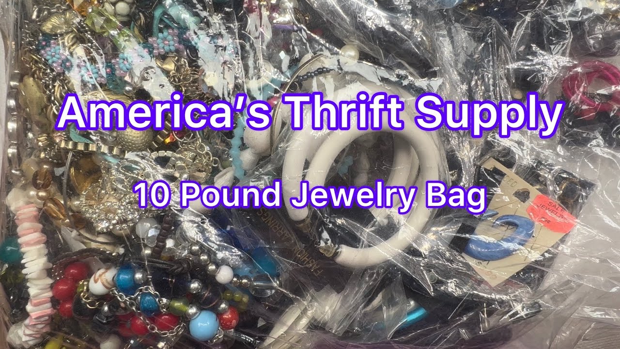 Сумка-украшение America’s Thrift Supply 10 фунтов, таинственная, Avon Beautiful Crystals #ювелирн...