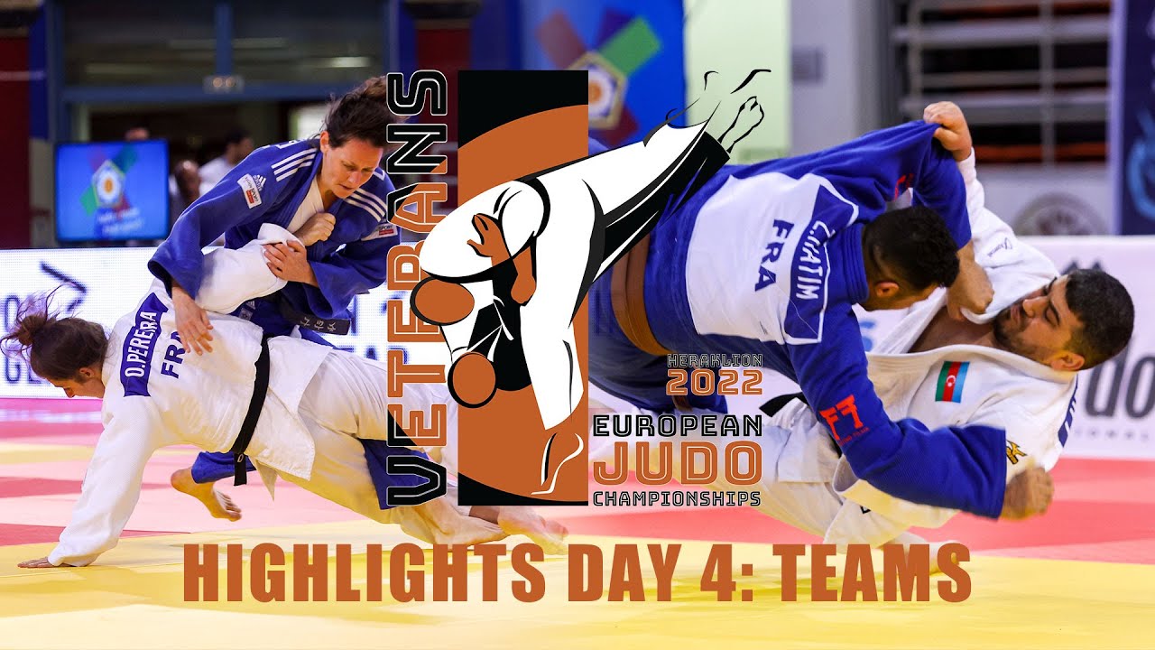 EUROPEAN JUDO CHAMPIONSHIPS VETERANS HERAKLION 2022 | HIGHLIGHTS DAY 4: TEAMS