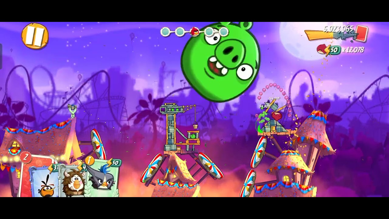 Level 255- Angry Birds 2 | Hamlet Starling