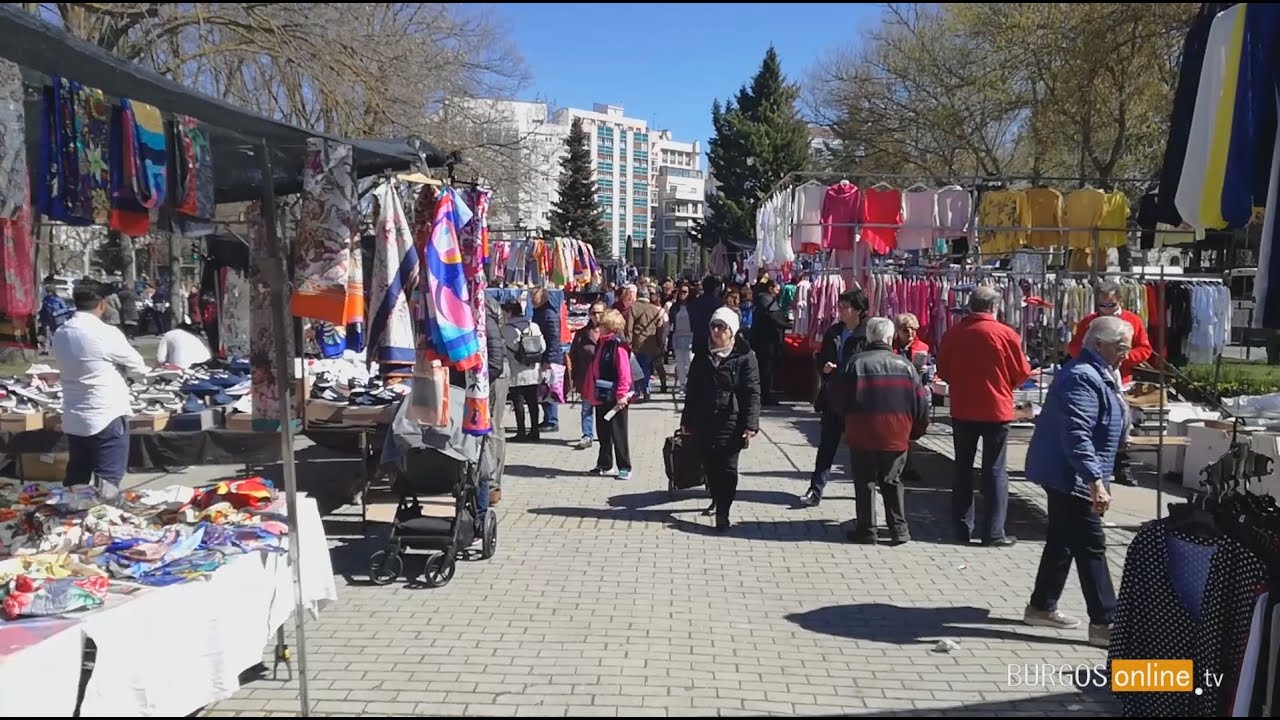 REPORTAJE | Mercadillo Paseo del Empecinado, 22-03-2019 - Burgos Online TV