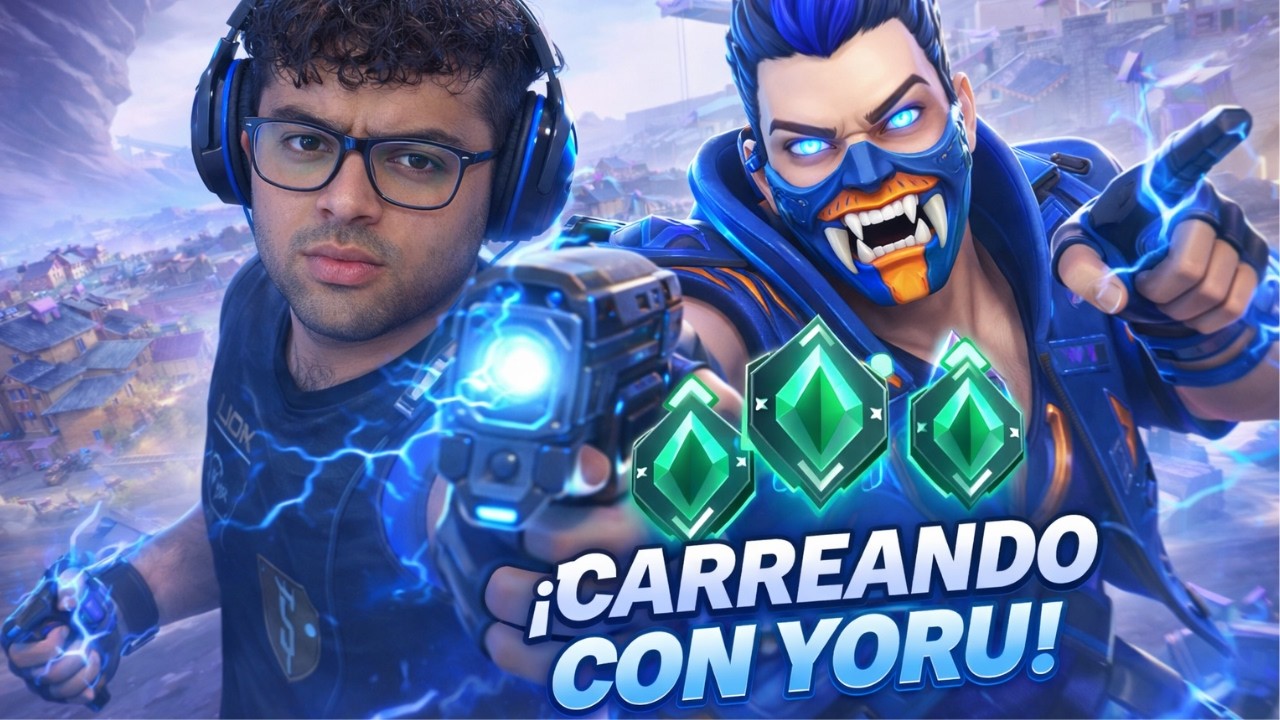 JUGAMOS YORU DE MANUAL EN ELO ALTO? MI DUO COME UNA PIZZA ENTERA Y DICE DARLE AIMBOT / #valorant