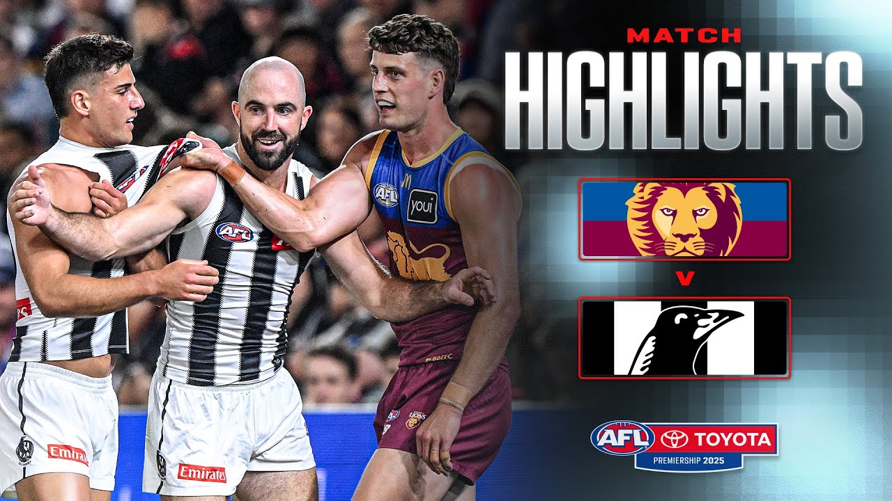 Brisbane Lions v Collingwood Highlights | Round 6, 2025 | AFL