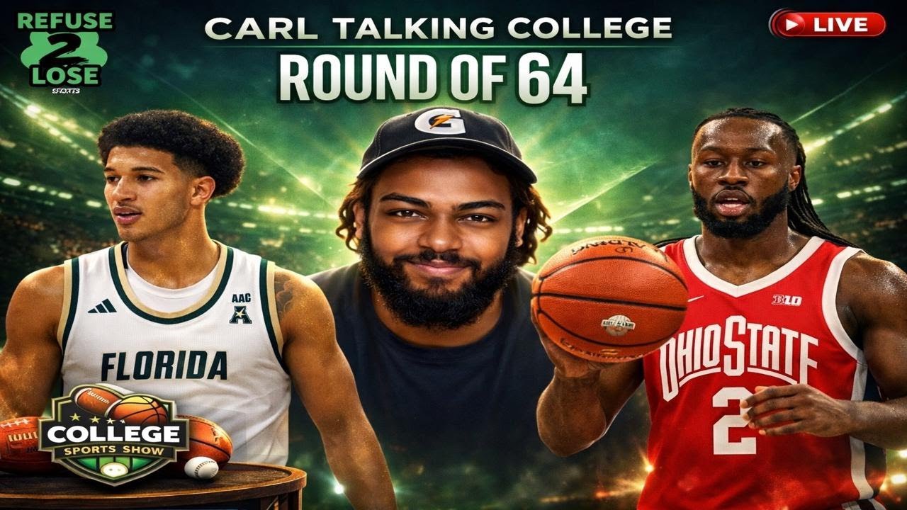 Round of 64 Preview LIVE 🔥 Bracket Picks & Upset Alerts!