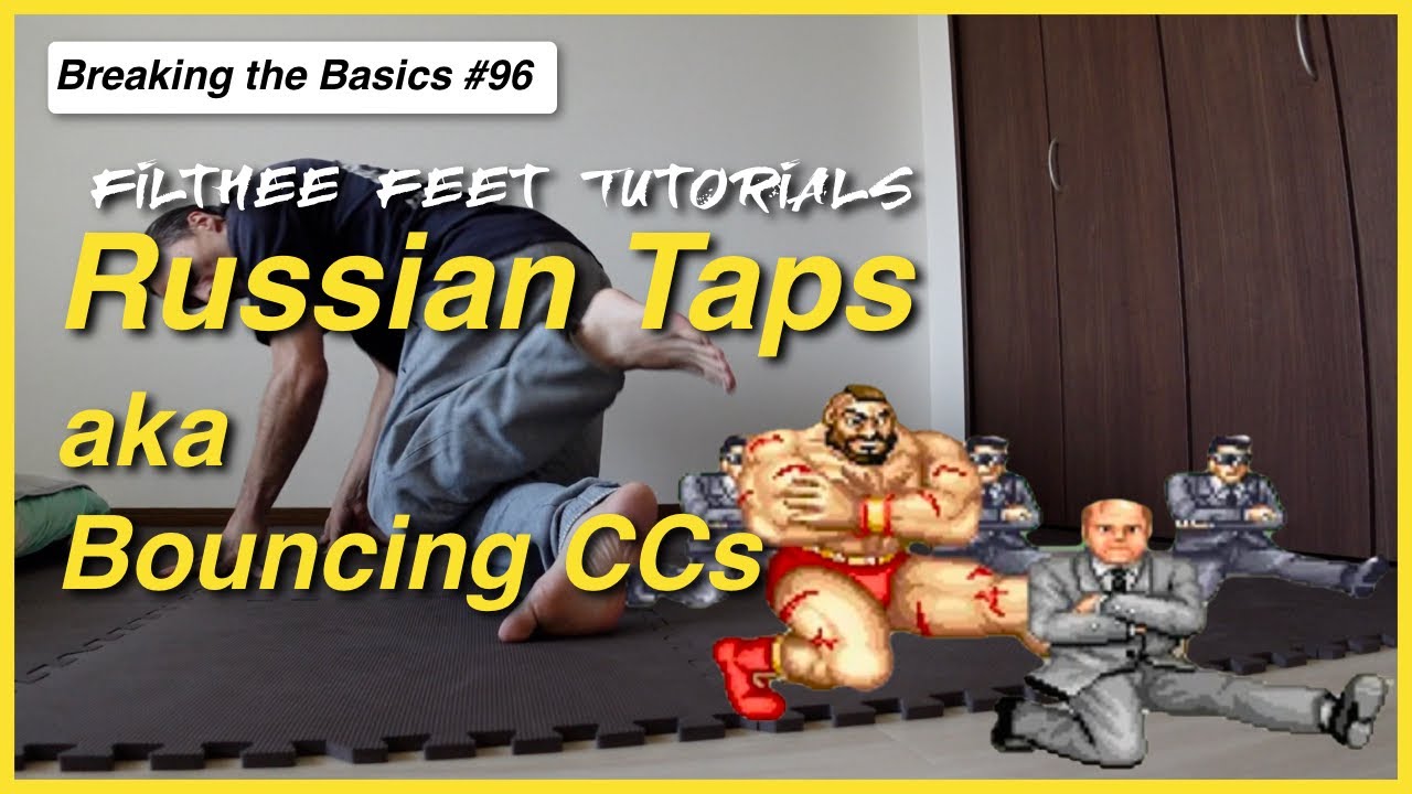 Russian Taps aka Bouncing CCs - Breaking Footwork Variation - Breaking the Basics 96