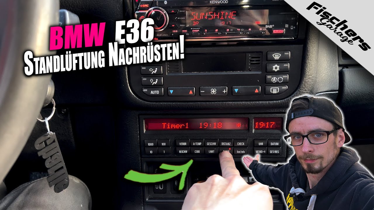 BMW E36 | Standlüftung Klimaautomatik / BCV  Nachrüsten