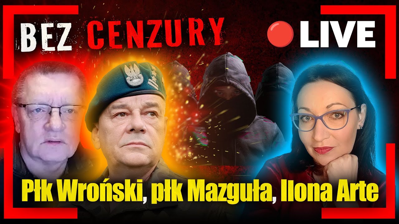 [LIVE] Bez cenzury Płk WR0ŃSKI, Płk Adam M4ZGUŁA Ilona 4RTE