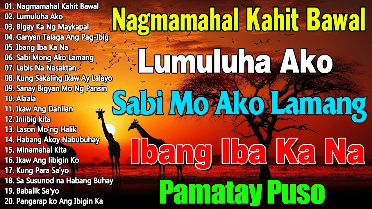 Sabi Mo Ako Lamang💗Best Opm Love Song || Tagalog Love Song || Tagos Sa Puso 70s 80s 90s🎷
