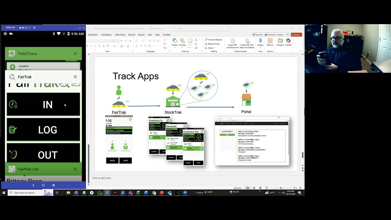 Traceability - FairPick - FairTrak - StockTrak
