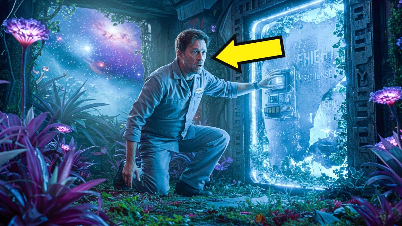 Human Janitor Found Sealed Metal Door in Alien's Garden—Inside Were Humans Missing for 300 Years