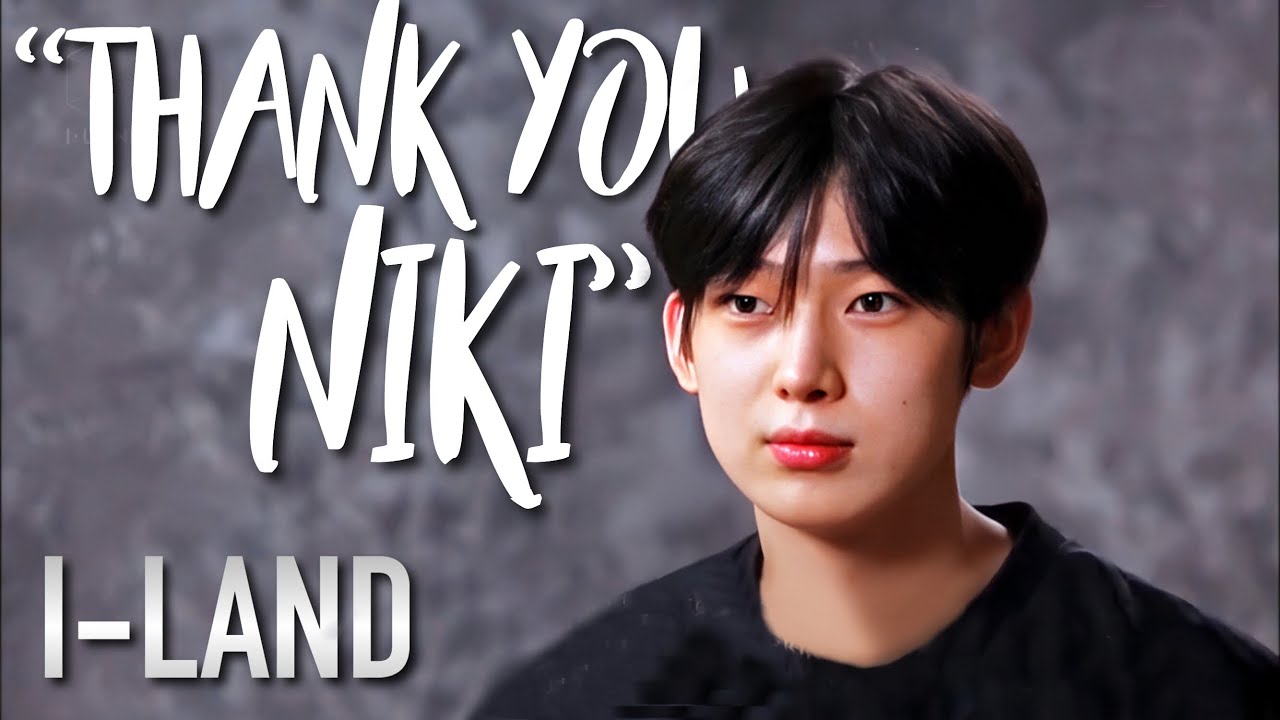 I-LAND - Niki helping the GROUNDERS