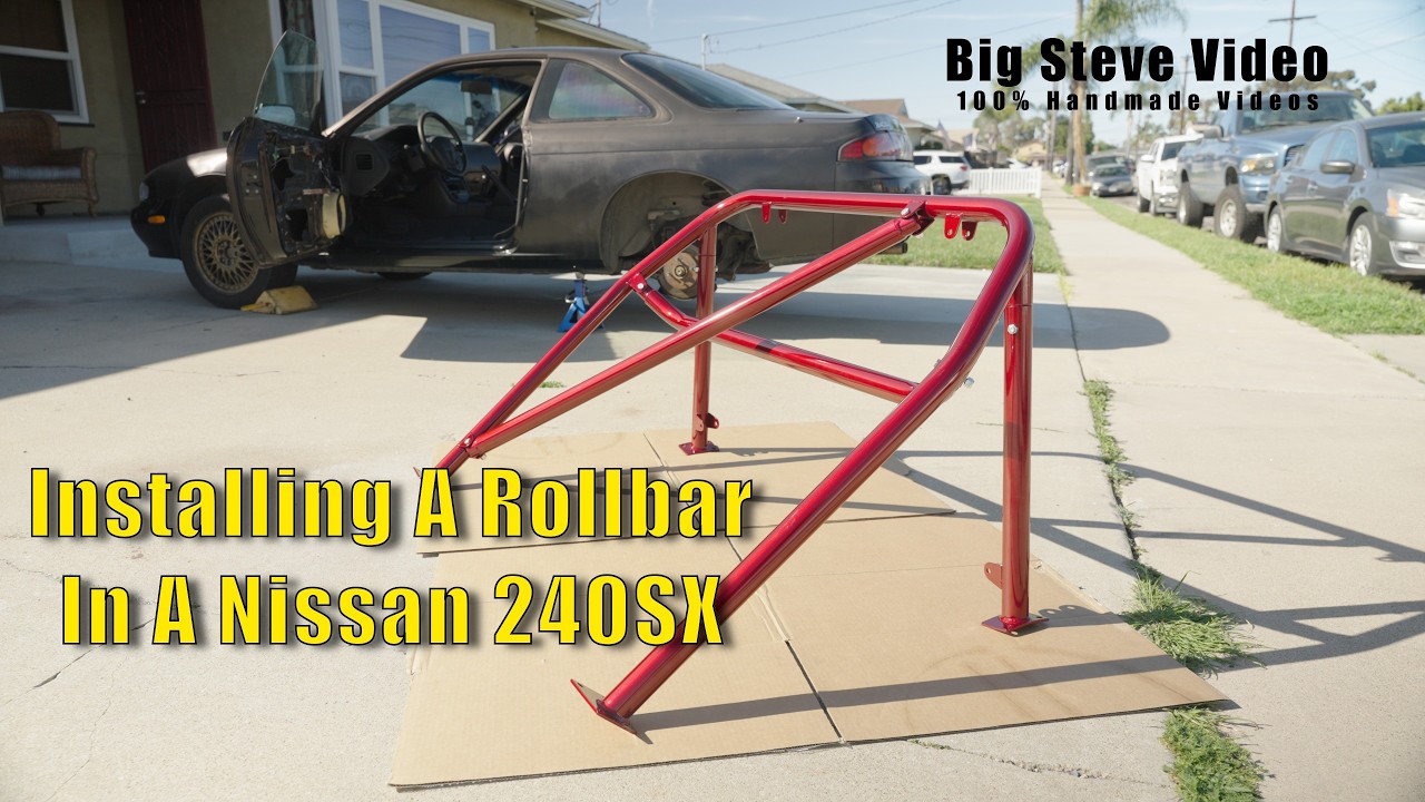 Installing A Rollbar In A Nissan 240SX