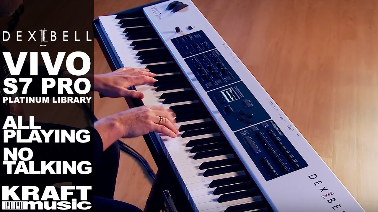 Dexibell Vivo S7 Pro Stage Piano Platinum Library - All Playing No Talking