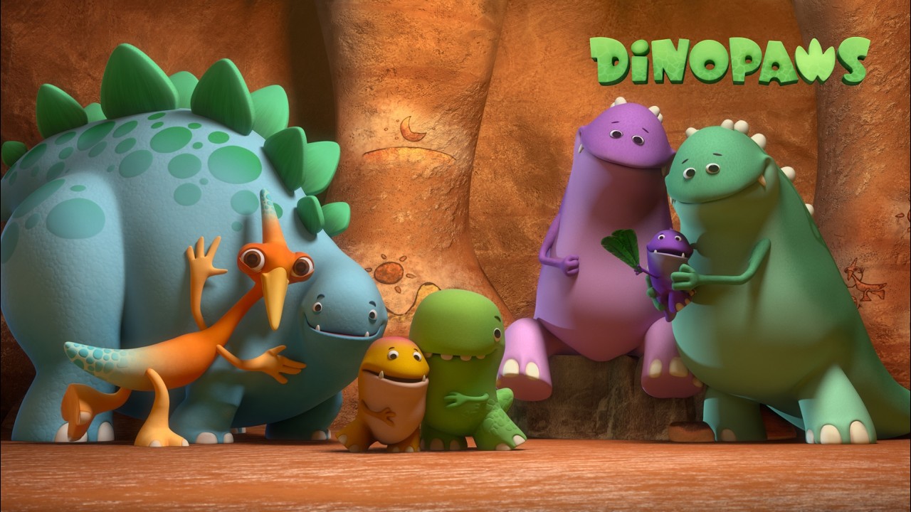 The Thing That Shone | Dinopaws Season 1 | Guru Kids