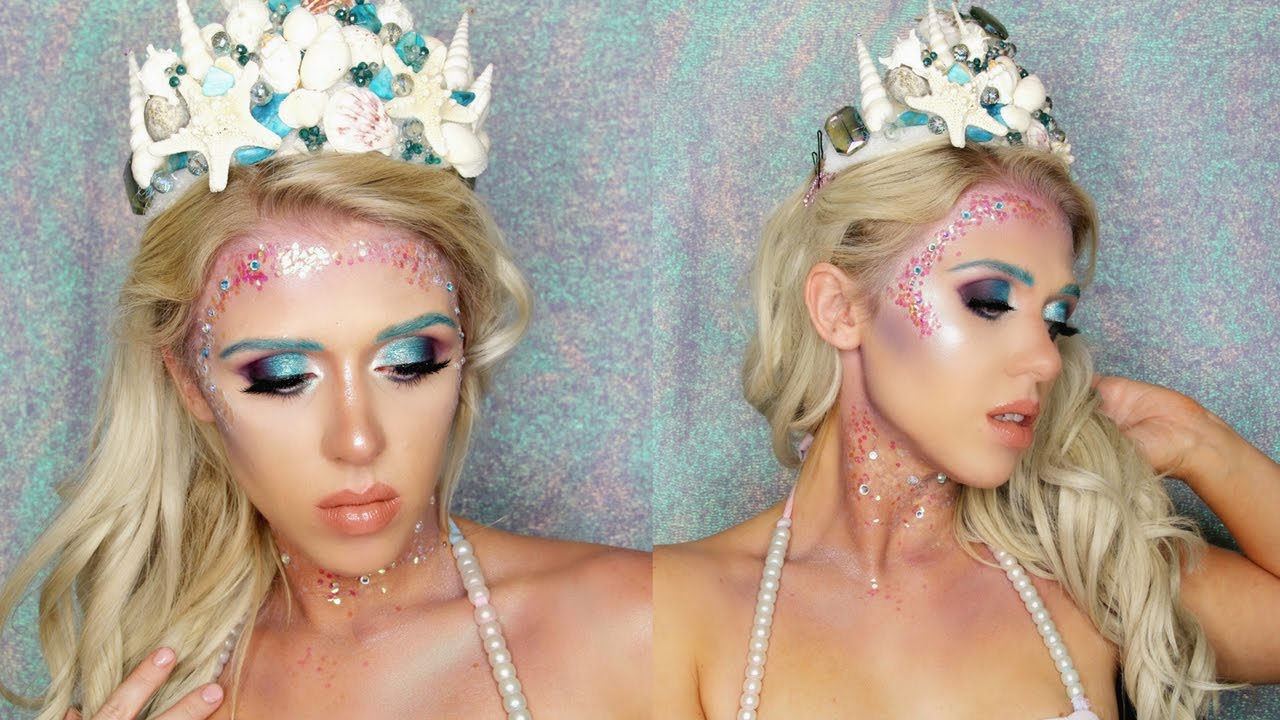 Halloween Makeup Tutorial: Glamorous Mermaid