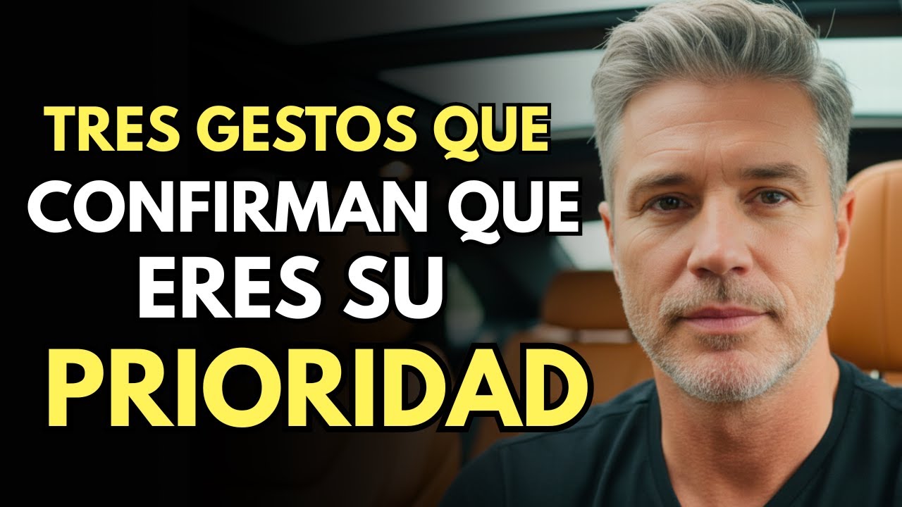 Deja de dudar: Si él tiene estos 3 gestos, eres su prioridad número 1.